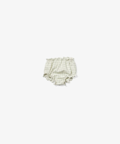 Emily Dress, Green Tattersall