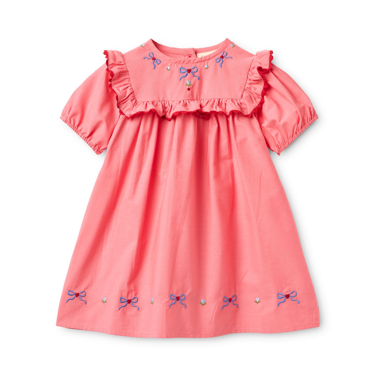 Rosa Dress, Dark Rose