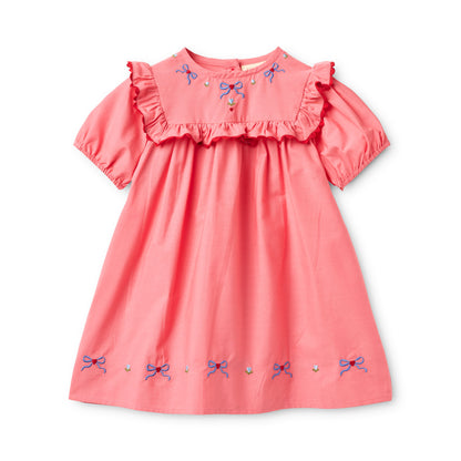 Rosa Dress, Dark Rose