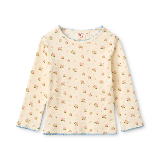 Fresa Blouse, Soft Pink Poppy