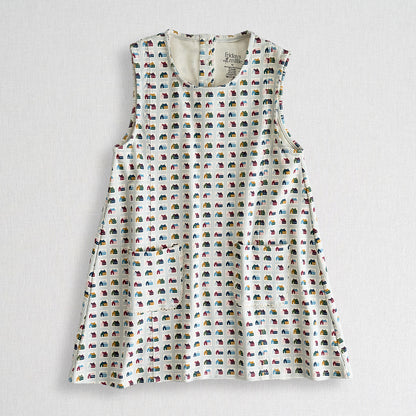 Shift Dress, Schoolhouse Sampler