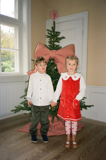 Carol Dress, Poppy Red
