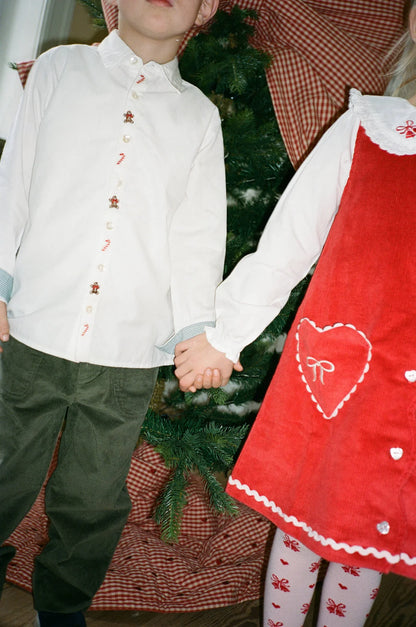 Carol Dress, Poppy Red