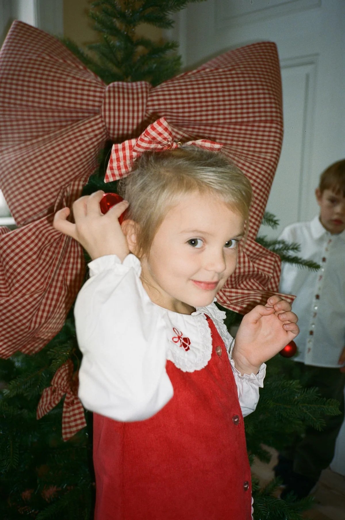 Carol Dress, Poppy Red