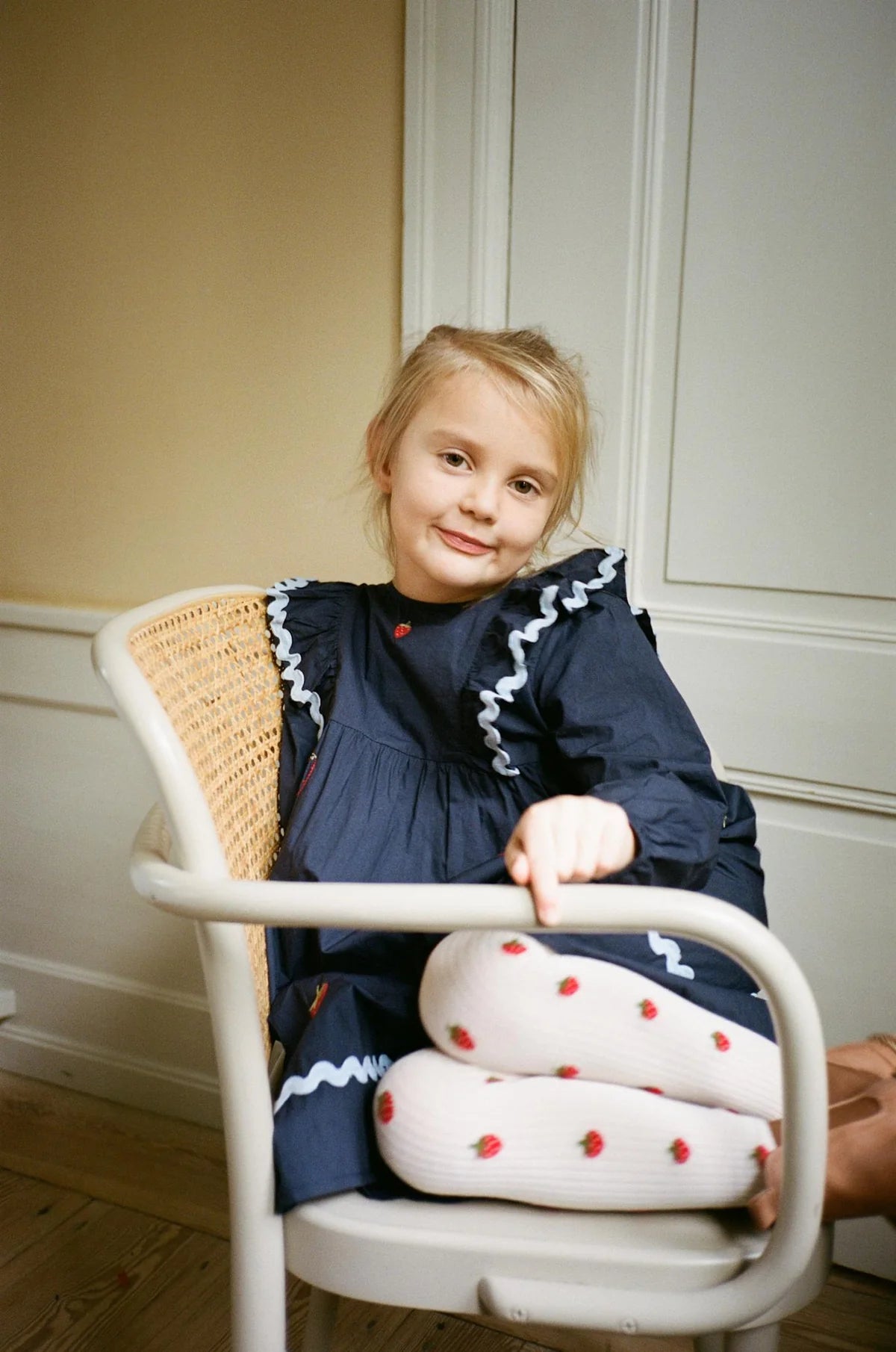 Hannah Dress, New Navy