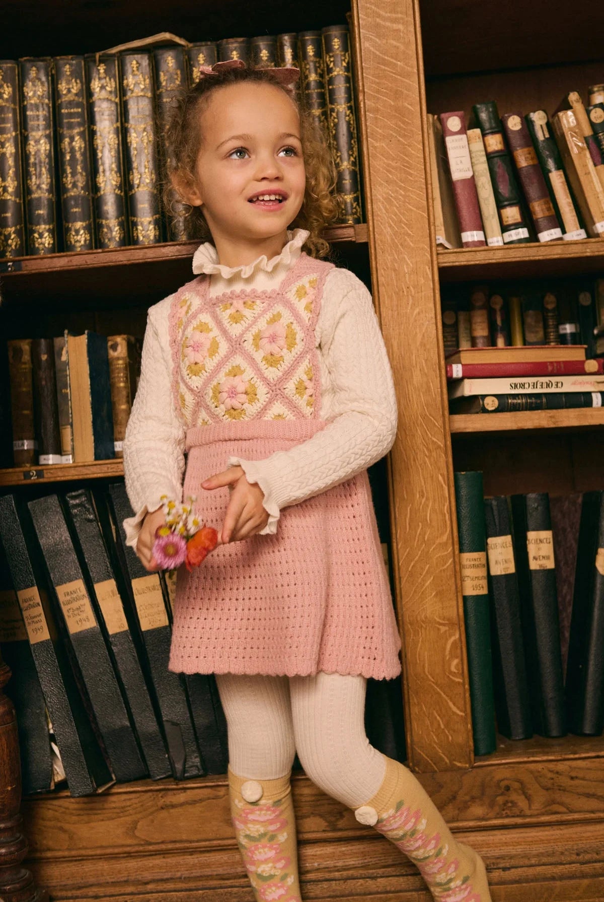 Dress Huguetta, Blush