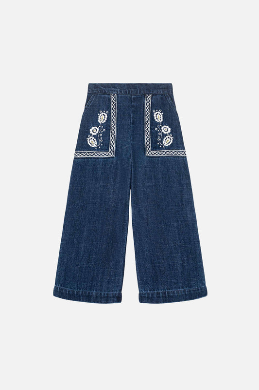 Pants Flofi, Stone Blue