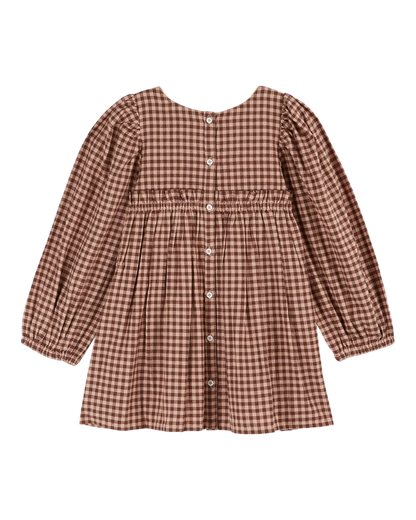 Embroidered Smocked Dress