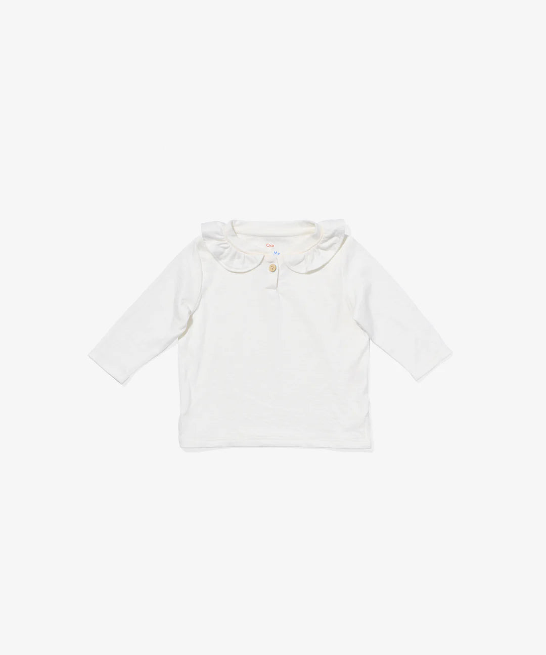 Hen Baby Shirt, Vanilla Piping