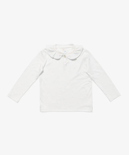 Hen T-Shirt, Vanilla Piping