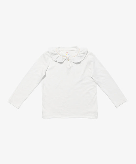 Hen T-Shirt, Vanilla Piping