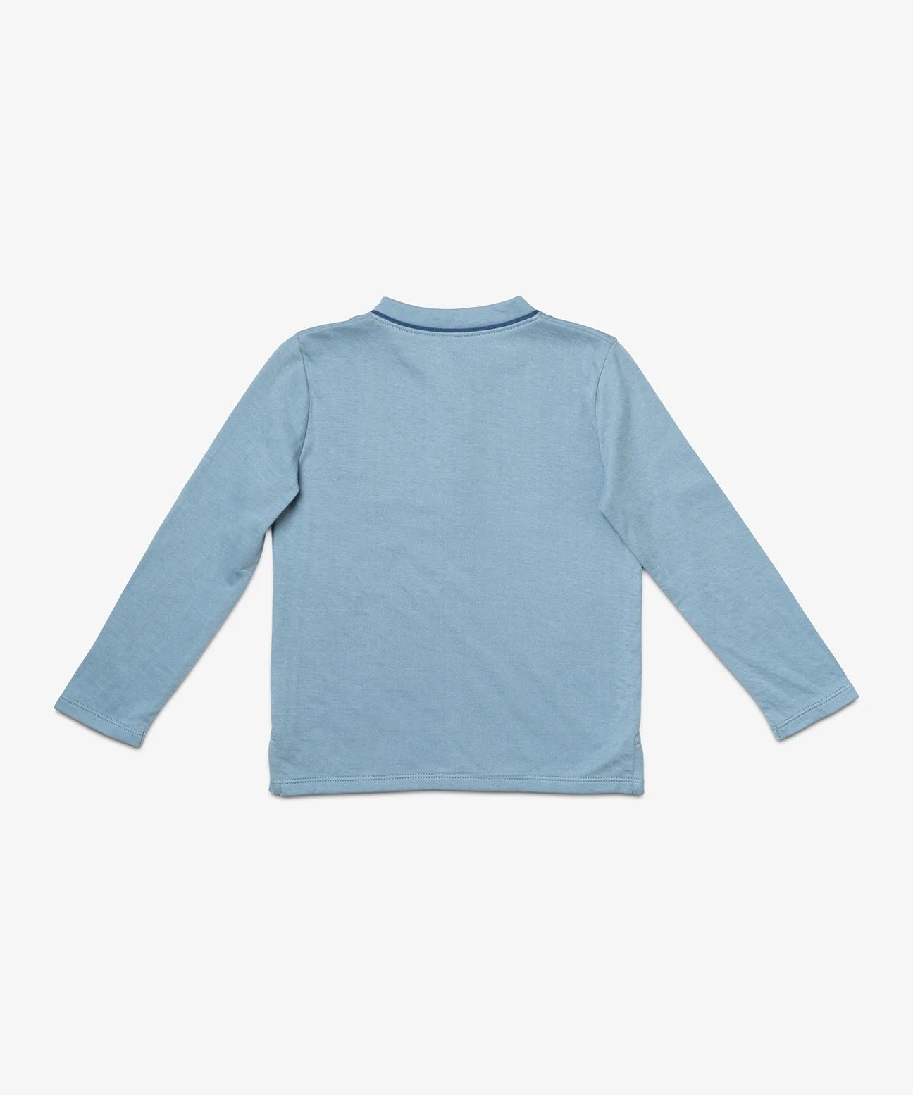 Henley T-Shirt, Dusty Blue