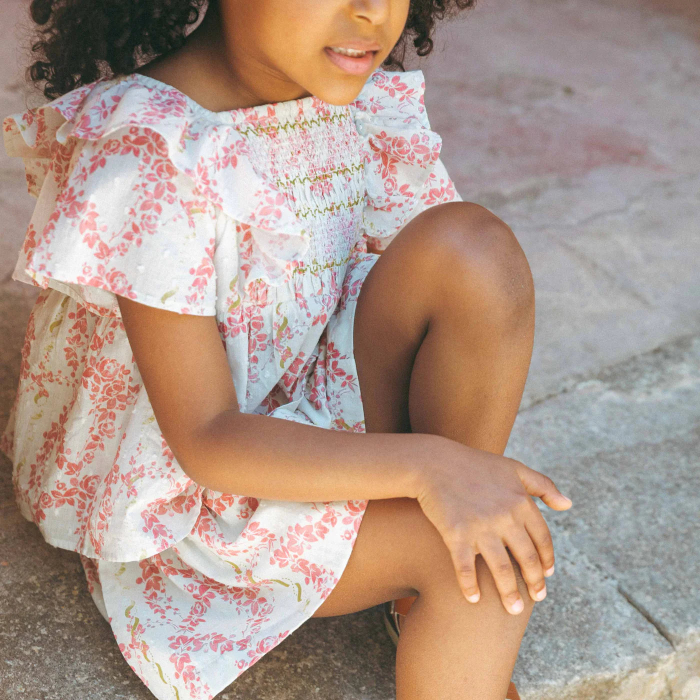 Lucia Short Set, Climbing Roses