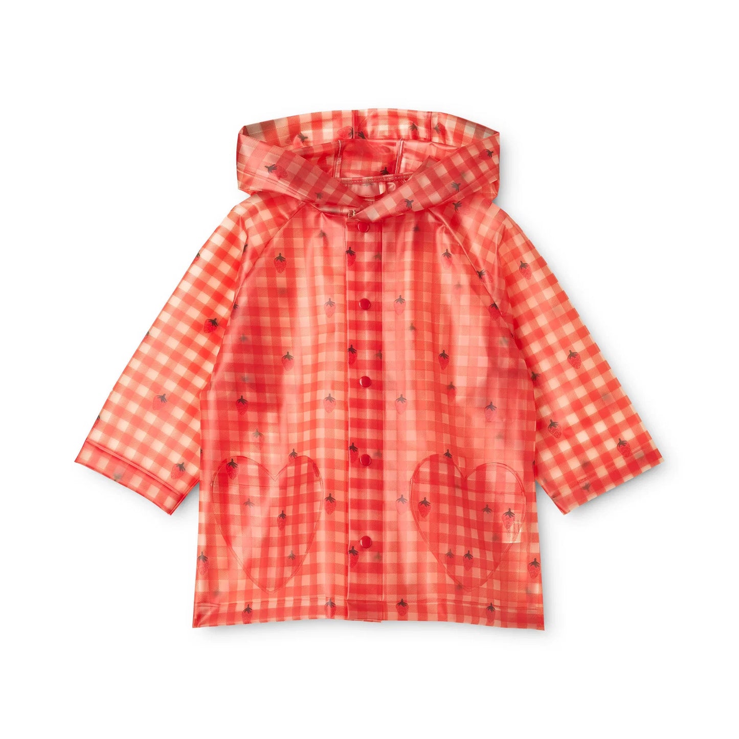 Iris Raincoat, Berry Gingham