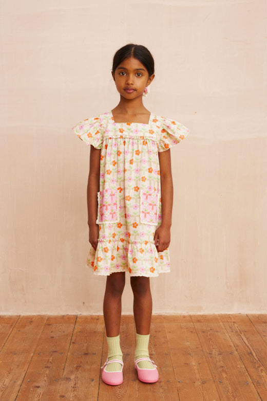 Karinette Dress, Lovely Ecru