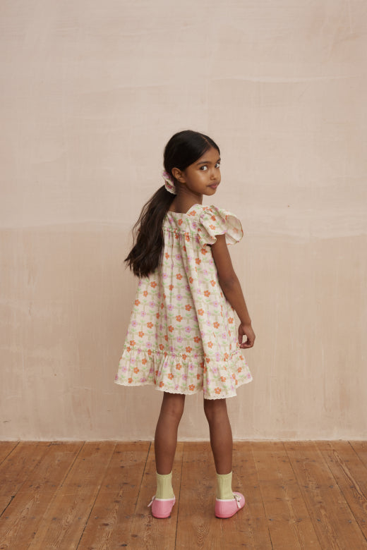 Karinette Dress, Lovely Ecru
