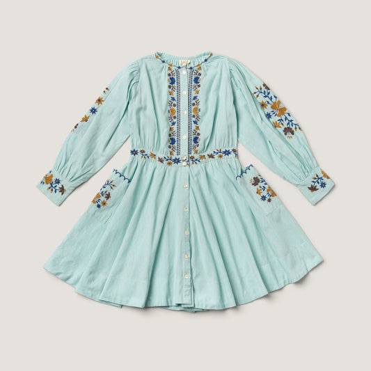 Blair Dress, Blue Haze