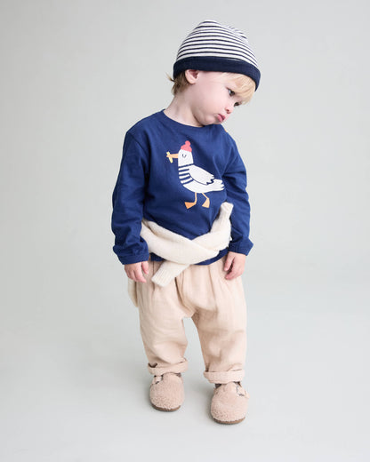 Bird T-Shirt, Marine