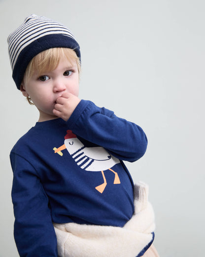 Bird T-Shirt, Marine