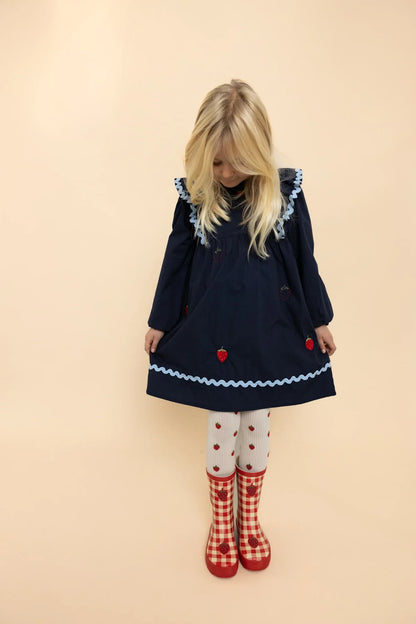 Hannah Dress, New Navy