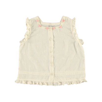 Luna Top, Antique Lace