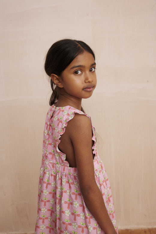 Minouche Dress, Lovely Rose