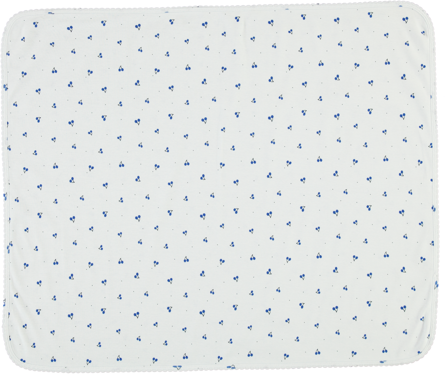 Bebe Organic Noah Blanket, Cherry Rib