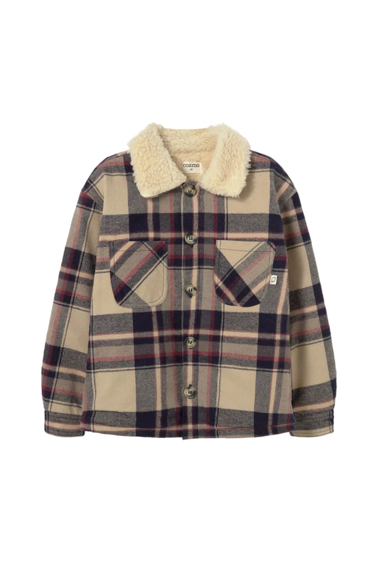 Plaid Flannel Jacket, Multi