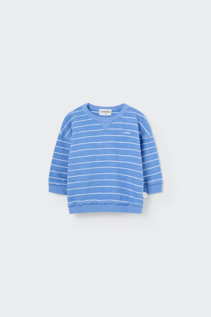 Cozmo Organic Stripes Baby Sweatshirt