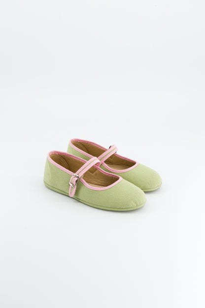 Ballerina Shoes, Pistachio