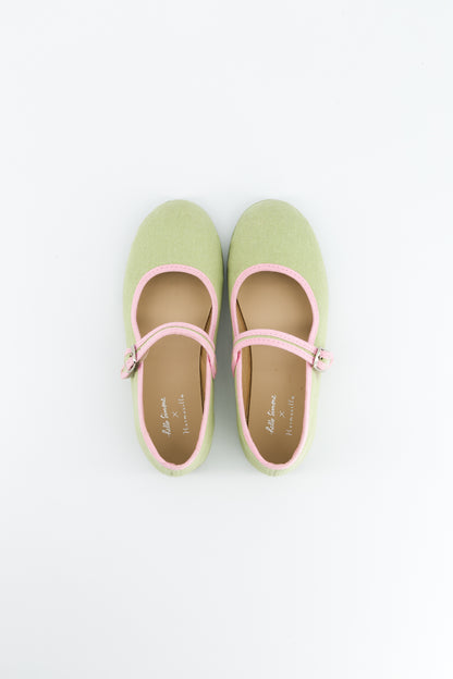 Ballerina Shoes, Pistachio