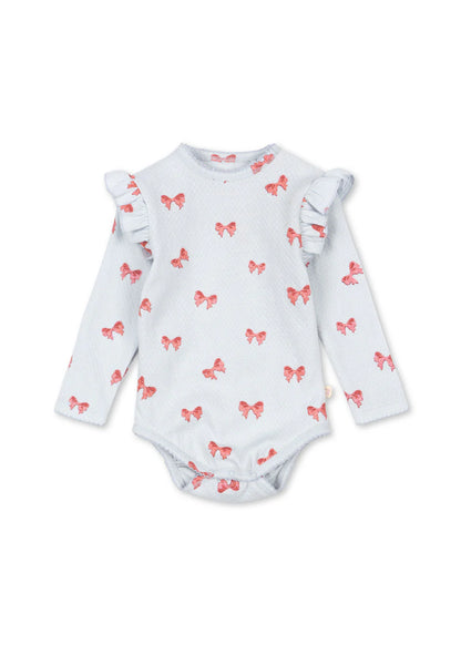 Sui Frill Body, Rosie Blue Bow