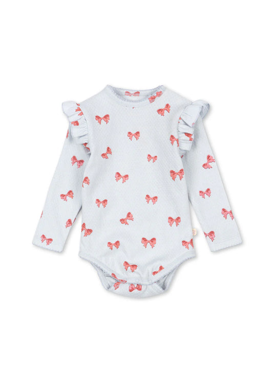 Sui Frill Body, Rosie Blue Bow