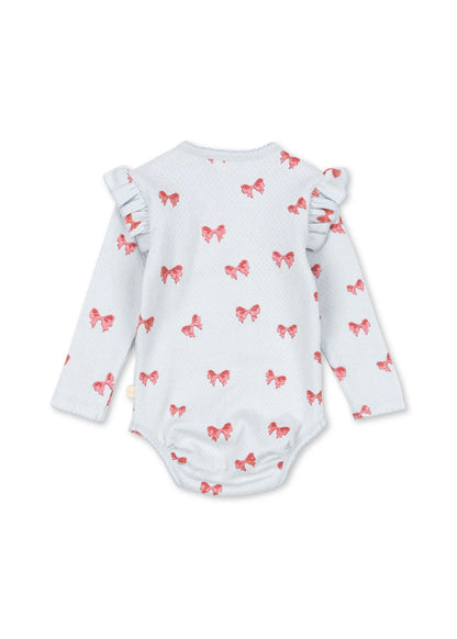Sui Frill Body, Rosie Blue Bow