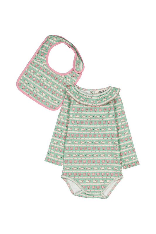 Pernilla Baby Set, Kitty Aqua