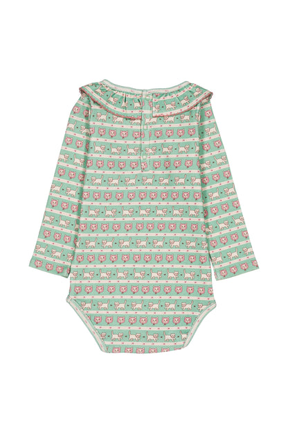 Pernilla Baby Set, Kitty Aqua