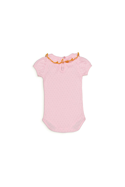 Perrine Baby Body Pointelle, Rose