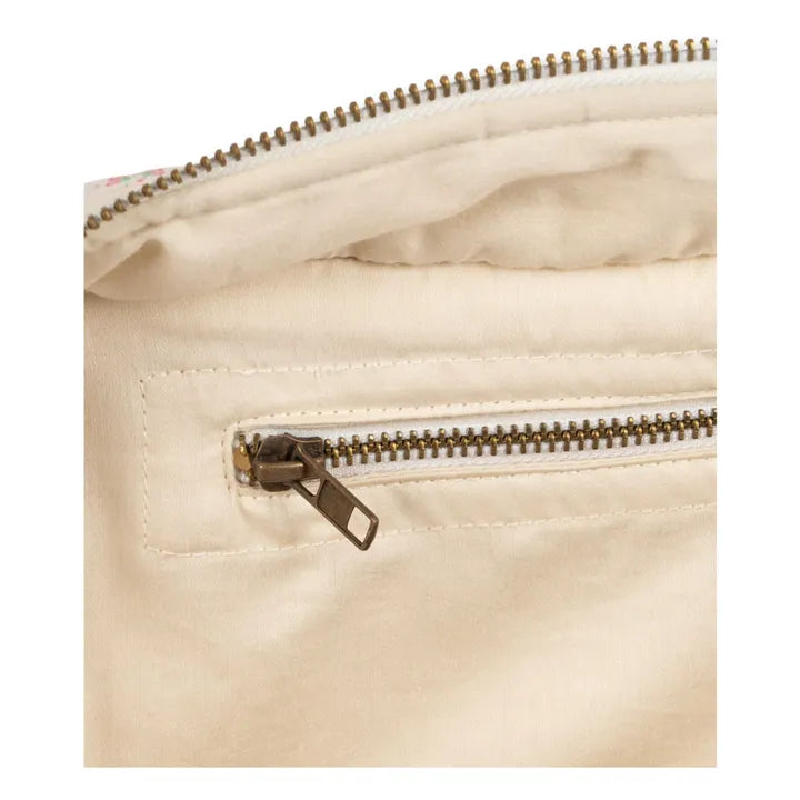 Pipa Petite Organic cotton Toiletry Bag, Powder Pink