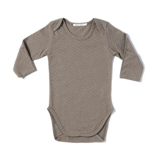 Pointelle Onesie With Hand Cover