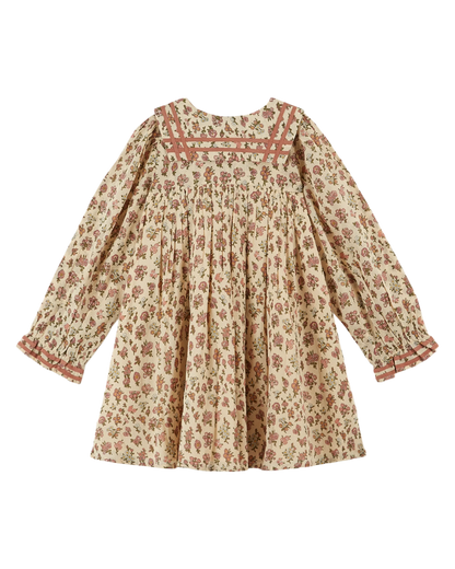 Ecru Sailor Collar Dress