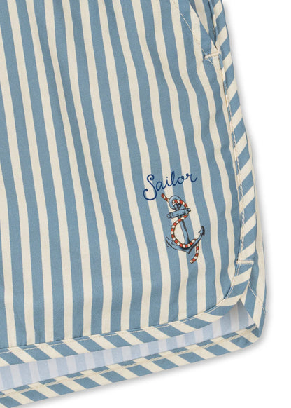 Konges Asnou Swim Shorts, Sailor Stripe