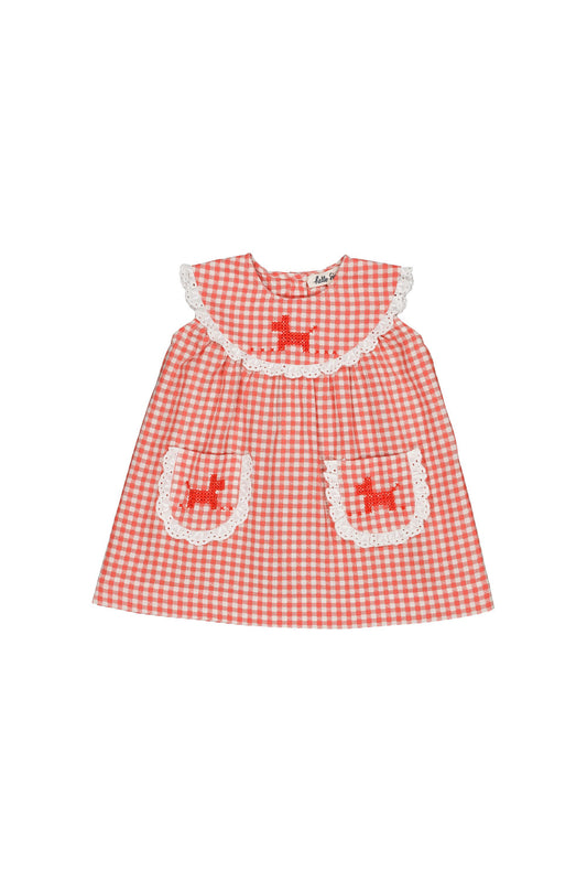 Scarlett Baby Dress, Emberglow