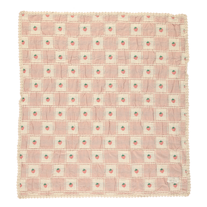 Strawberry Patchwork Blanket