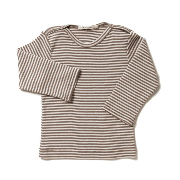 Striped Bateau Neck Top