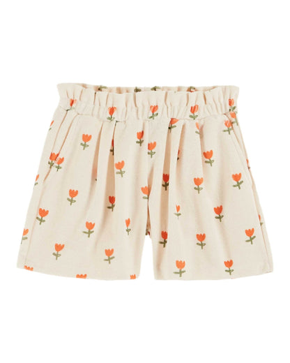 Terrycloth Shorts, Tulip
