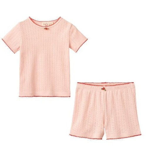 Liva Pointelle Set, Soft Rose
