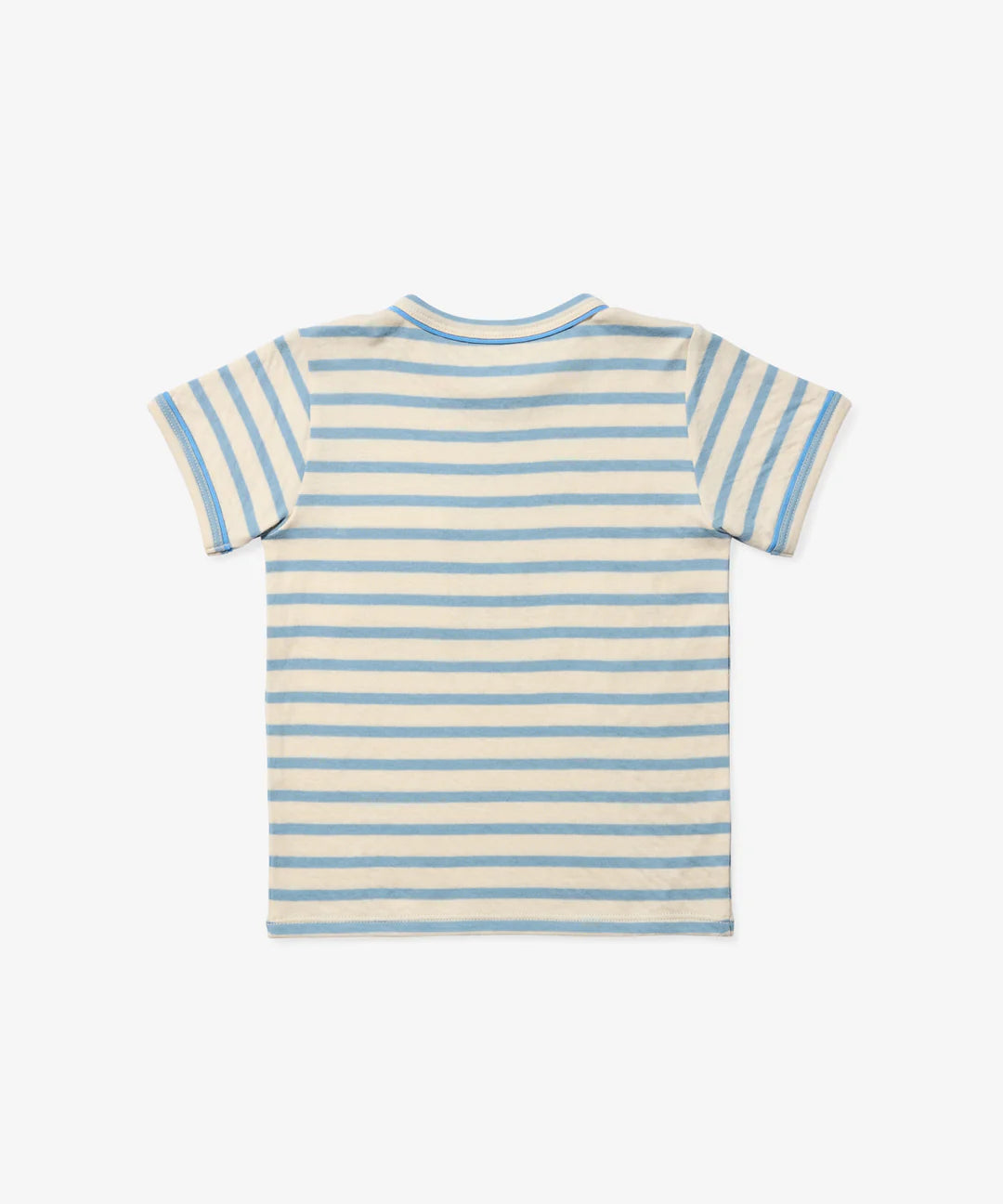 Willie T-Shirt, Dusty Blue Stripe