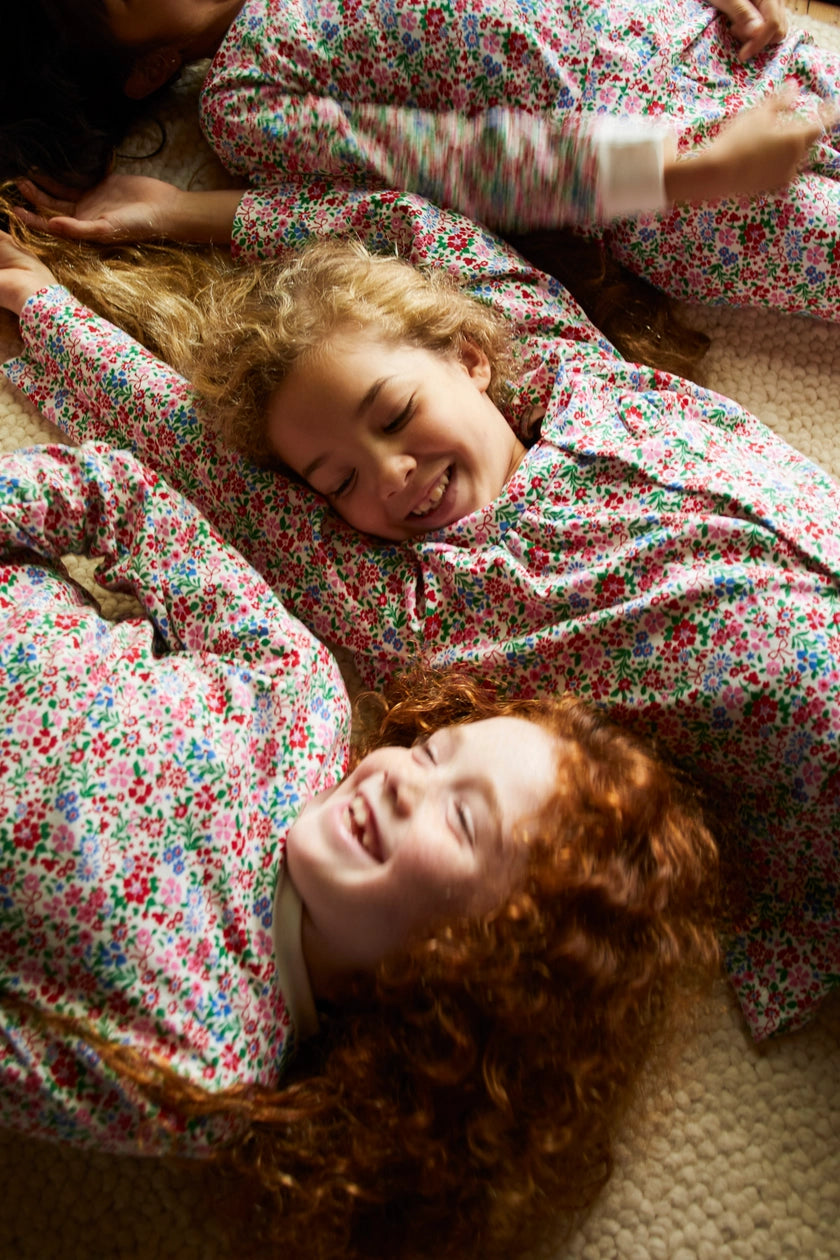 Holiday Classic Pajama, Festive Floral