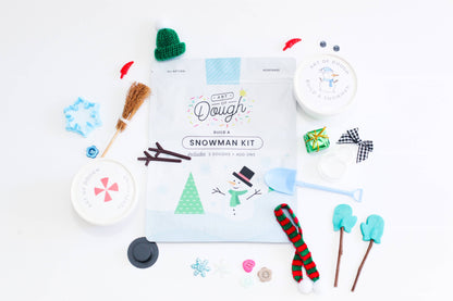 Build a Snowman Dough Kit