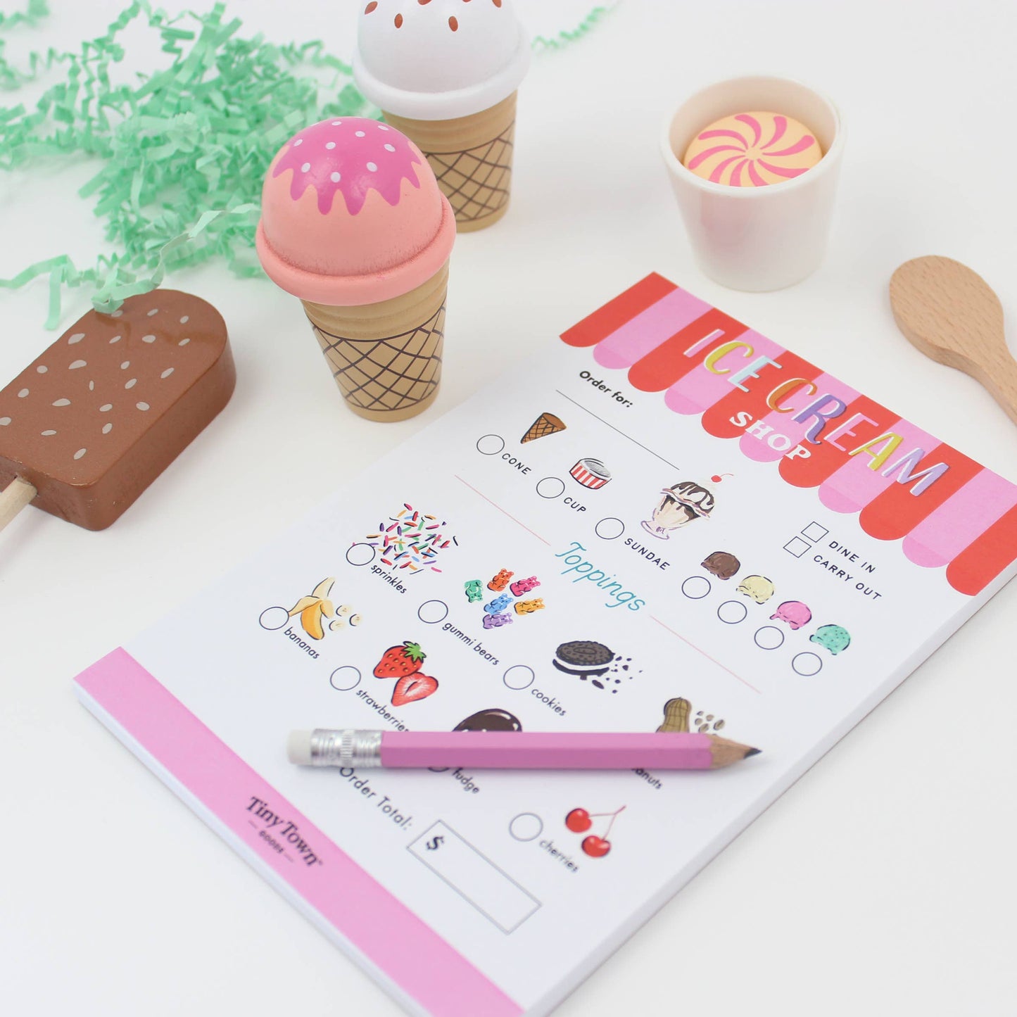 Inklings Tiny Town™ Play Notepad - Ice Cream Shop